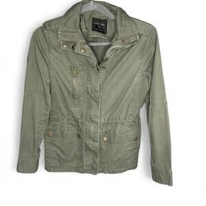 Love tree green military inspired jacket - Size S